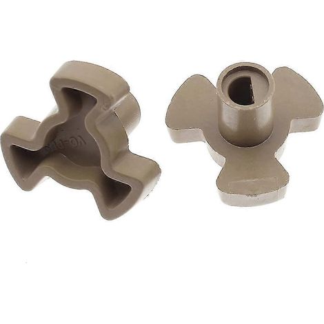 Coupleur de plateau tournant pour four à micro-ondes, guide à rouleaux pour plateau tournant, support pour plateau en verre, accouplement d'entraînement (1/5)