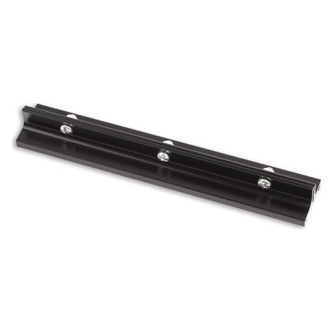 Staffa lunga per binario 3F Maxlight nera metallo