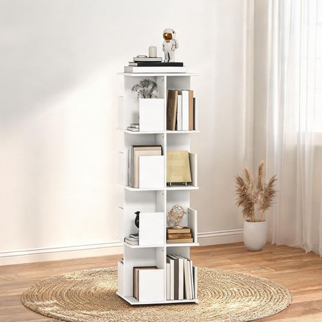 Bibliothèque weiß en spanplatte 39 x 39 x 128,3 cm (1/5)