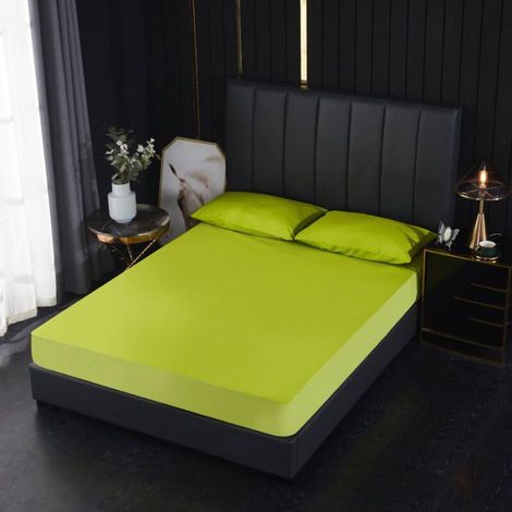Housse Matelas - TPU Impermeable Double Couche - Douce Peau - Anti-Urine Anti-Poussiere - 100 x 200 cm Profondeur 30 cm (1/3)