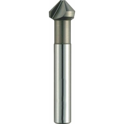 Fraise à Lamer HSS DIN 335 C - Métaux, s 90° D. 10.4 x Lt. 50 x d. 2.5 x Q. 6 mm x Z3 - Diamwood
