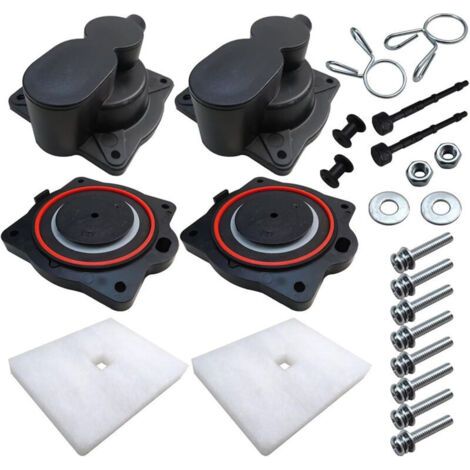 Kit de réparation de Reconstruction de Membrane de Pompe à air pour membranes Hiblow Hp-80 HP-60