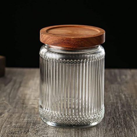 Set di 2 ciotole per la colazione da asporto con coperchio e cucchiaio, 350 ml, barattoli per overnight oats, barattoli per conserve con tacche di misurazione, ermetici (1/5)
