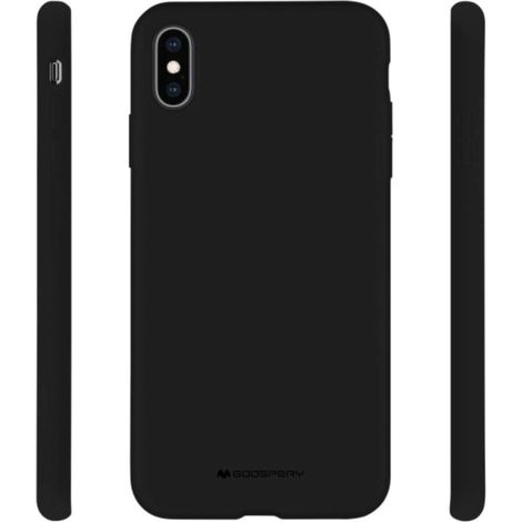 Custodia per iPhone 14 Pro Max Mercury in silicone nero (1/5)