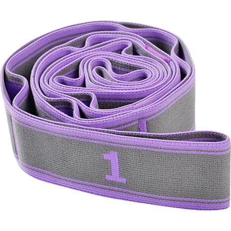Bandes d Étirement - Bande Élastique pour Yoga Pilates Rééducation Physique - 1 Pièce (1/5)