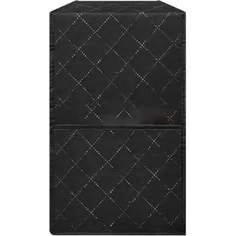 Housse Anti-poussière Noire pour mixeur et Presse-Agrumes, pour appareils de Cuisine, Housse Anti-poussière et Lavable avec Poche pour la Protection du Plan de Travail (1/5)