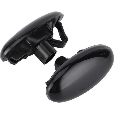2 feux de position latéraux à LED fumés, clignotants, compatibles avec Mazda 3, 5, 6, BT-50 et MPV