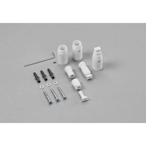 Kit de fixation murale pour Toga electr. RAL 9016