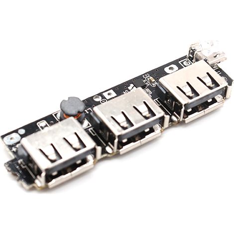 5V 1A/2.1A USB Charging Module 3 USB Mini Charging Module for 18650 Batteries