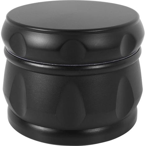 Broyeur à épices 2,5 '' avec grattoir à pollen Broyeur en alliage de zinc avec Razor-Sharp