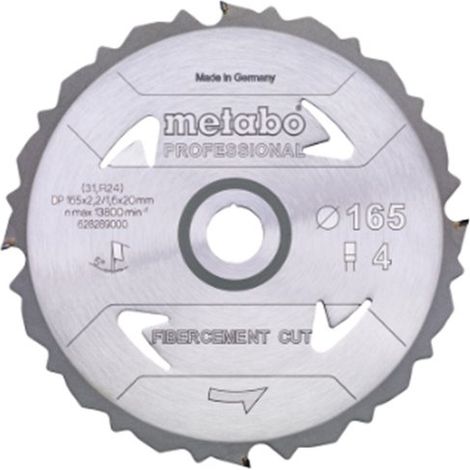 Metabo Hoja de sierra circular 160 mm PCD Plata