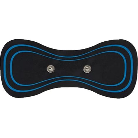 Nackenmassagegerät mit LCD-Bildschirm, EMS-Elektromassagepflaster mit niedriger Frequenz, pulsierender Muskelstimulation, Schmerzlinderung und Entspannung – AquaForge