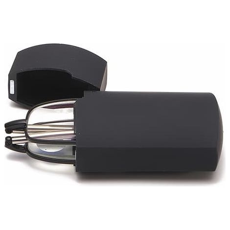 Lunettes de lecture pliables (2.0x), compactes et portables, bleues