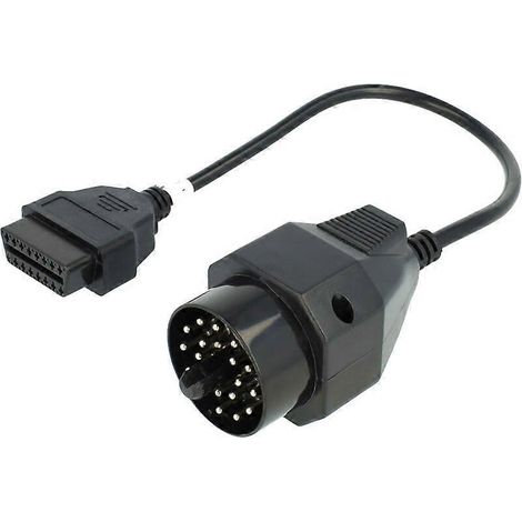 Câble adaptateur OBD2 20 broches BMW Edibas vers appareil de diagnostic OBD 16 broches compatible (1/5)