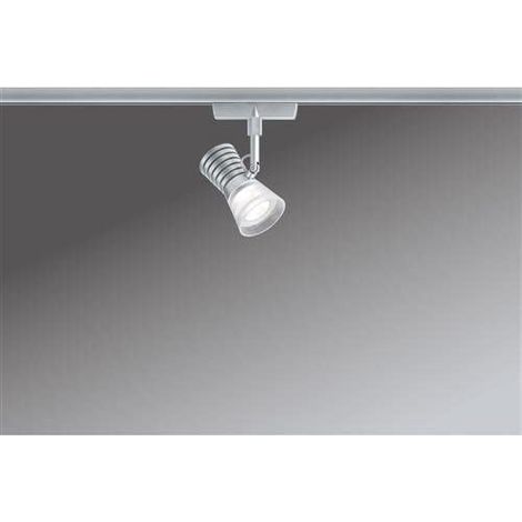 PAULMANN - FARETTO A CONO CON FISTEMA BINARIO ULINE - FINITURA CROMATA OPACA 1x5W 12V LED