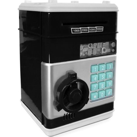 Aga Hucha caja fuerte Negra (1/4)