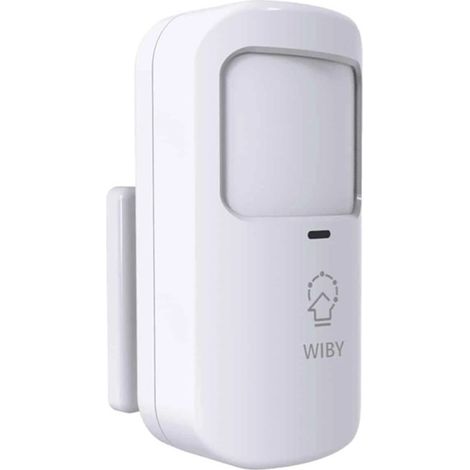 TRADE SHOP - Rilevatore Di Movimento Senza Fili Sensore Per Porta Finestra Allarme Casa Zx-p10 - (1/5)