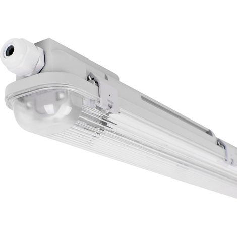 Feuchtraumleuchte für eine 60cm LED-Röhre - IP65