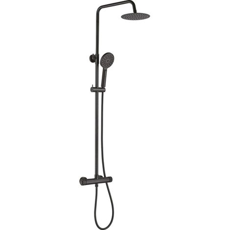 Laveo Volumo Duschsäule schwarze moderne Design