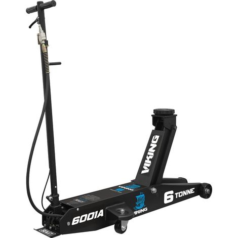 Sealey 6001A Viking Professional Long Reach Air/Manual Operation Trolley Jack with Rocket Lift 6 Tonne (1/4)