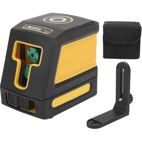 Niveau laser T02 505–550 nm, portable, autonivelant, à faisceau laser vert vertical pour la construction