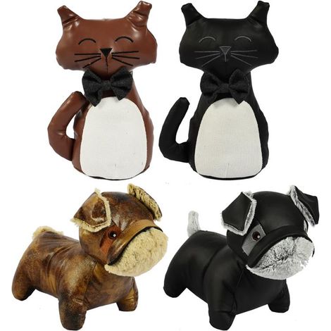 MA MAISON PET FERMAPORTA MORBIDO E SIMPATICO GATTINO O CANGOLINO IN COLORE E FANTASIA ASSORTITA 1 PZ