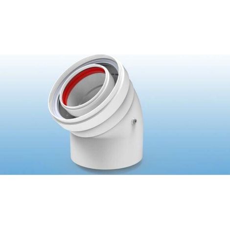 CODO COAXIAL 60/100 45º MH 610-45MHP1 FIG