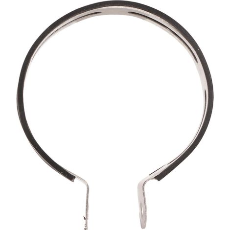 Collier de Fixation pour Pot d'Échappement Moto - Silencieux Support De Fixation Bride Suspension Sangle (11cm) (1/5)