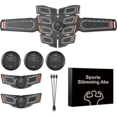 Abdominales Elektrostimulationsgerät für Muskelübungen, intelligentes EMS-Fitnessgerät für Männer. (1/4)