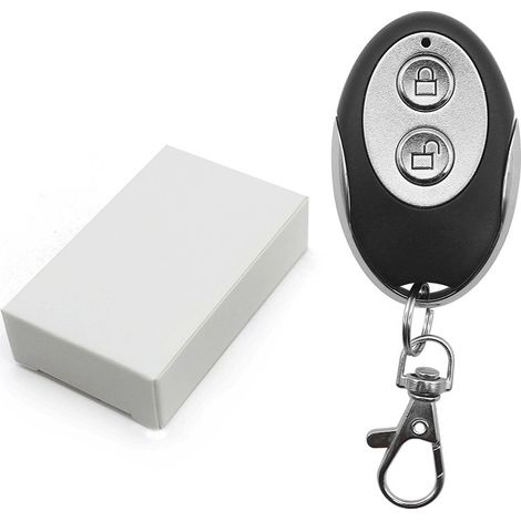 Universelle 433-MHz-Fernbedienung mit 2 Tasten – Duplizierung für Garagentore, elektrische Einfahrtstore und Rollläden, kompatibel mit dem Lerncode-Chip 1527.