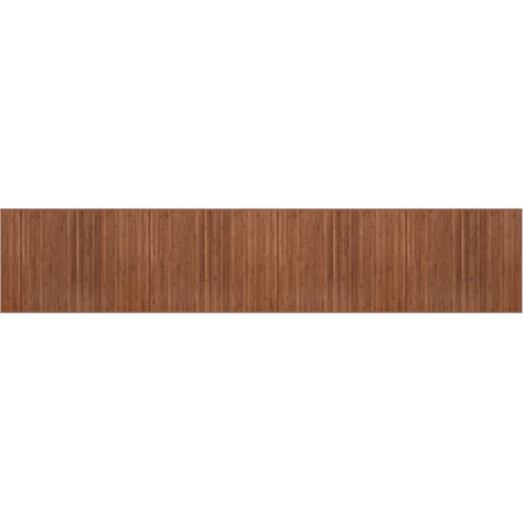 Tapis de sol,Tapis rectangulaire marron 80x400 cm bambou CFW355491 (1/5)