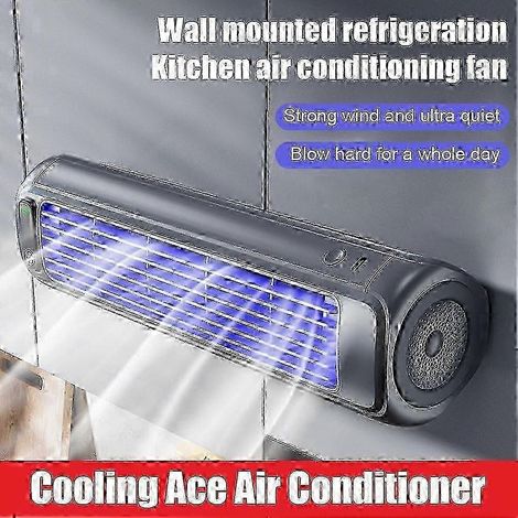 Leiser Klimaanlagenventilator, 3 Geschwindigkeitsstufen, tragbar für Zuhause und Büro (1/5)