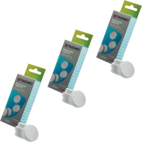 Lot de 3 boites de pastilles détartrantes ( 12 pastilles)