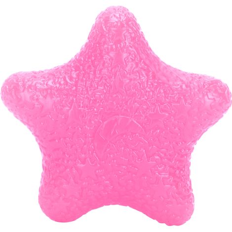 Balle anti-stress étoile à presser pour massage des doigts et renforcement du poignet - Rose (1/5)
