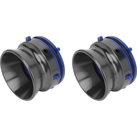 1 Paire d'adaptateurs de moyeu NAB en aluminium poli, chargeur universel 10 pouces pour Studer ReVox Akai, gris (1/5)