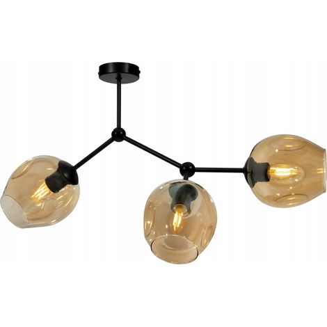 LÁMPARA DE TECHO COLGANTE DE CRISTAL MODERNA SOBRE LA MESA (1/5)