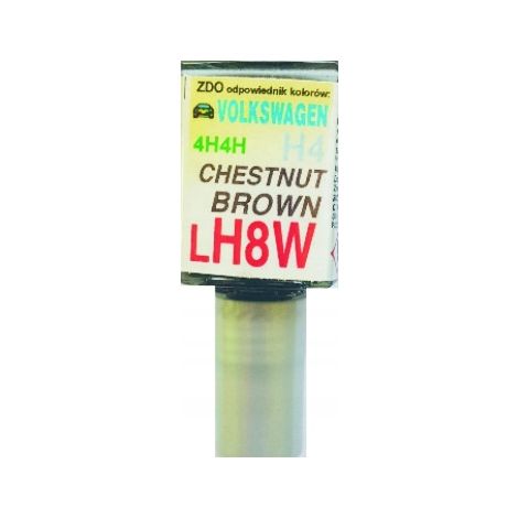 Peinture de retouche marron châtaigne VW LH8W 4H4H pour rayures (1/5)