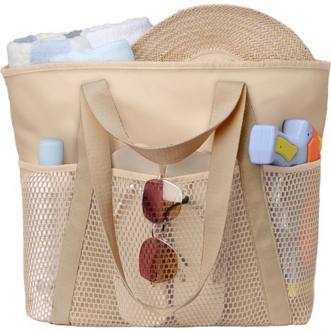 sac voyage plage ge imperméable et résistant au sable, indispensable pour les voyages la natation en (1/5)