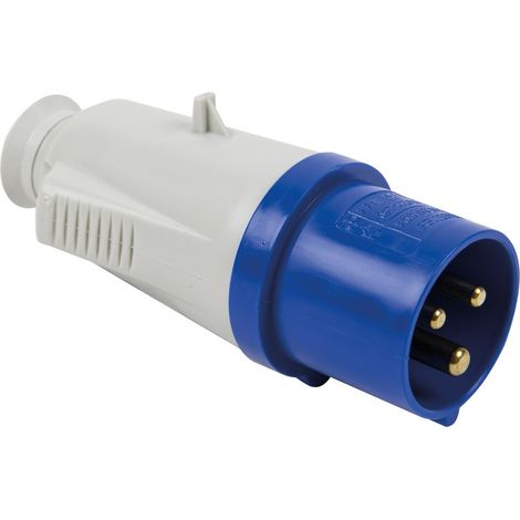 SIP 16A 230v Generator Plug - L5 x W5 x H14.5 cm (1/2)