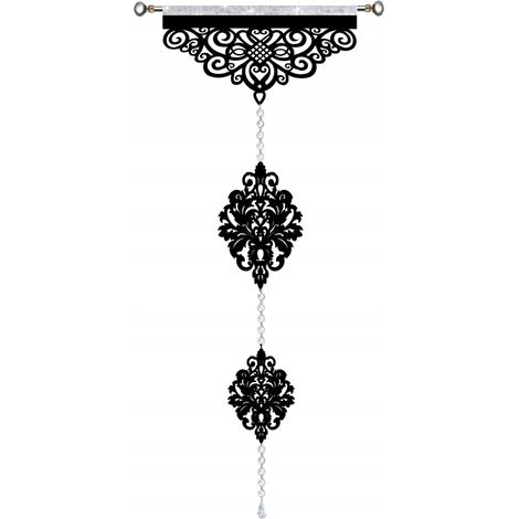 Girlandenanhänger, durchbrochenes Design, glamourös, große Größe