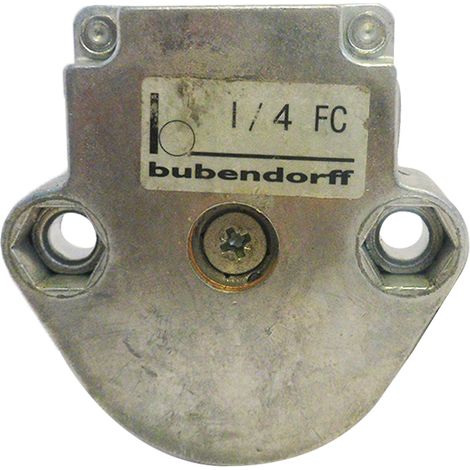 Bubendorff – Treuil 4/1 avec entrée 6p7 et sortie carré 8 – Fins de course pour volets BLOC N – Montage à gauche – Utilisation précise
