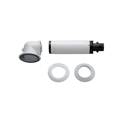 KIT BASE SCARICO FUMI PER CALDAIE A CONDENSAZIONE BOSCH- Diam. 60/100- BOSC- pezzi 1