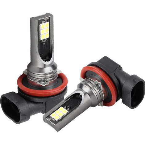 Phare LED H11 3030-12 6000K étanche pour automobile, pièces automobiles (1/5)