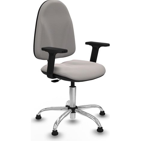 Piqueras y Crespo B2D05RT Silla de oficina blanca ajustable (1/3)