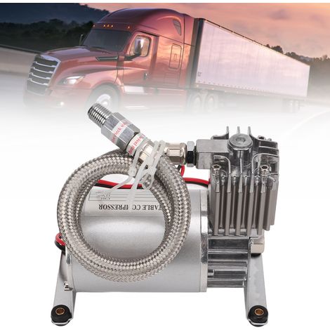 Compresseur d'air pour véhicules lourds 150 PSI C301, universel 12 V (surpoids) (1/5)