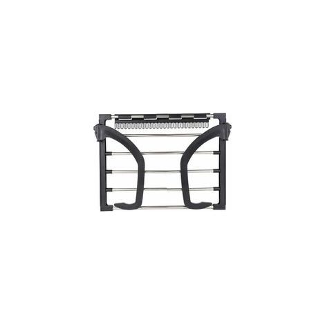 Séchoir à linge pour radiateur - Portable - Tube circulaire - Petite taille - Noir - 32 x 40 cm (1/5)