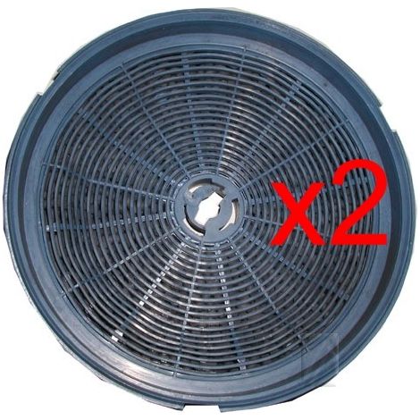Lot de 2 filtres à charbon Hotte Glem Airlux CR300 2CR300A Airlux