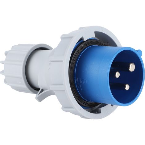 Prise de courant à 3 broches, étanche 220-250 V, prise de quai avec mise à la terre marine, adaptée aux yachts, camping-cars, etc. (1/5)