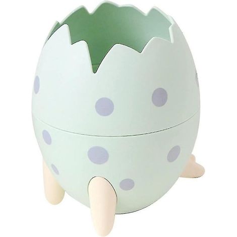 Porte-crayons en forme de dinosaure mignon, organisateur de fournitures de bureau, organisateur de stylos, rangement pour l'école, le bureau, le maquillage, l'anniversaire/l'école ( vert) (1/5)