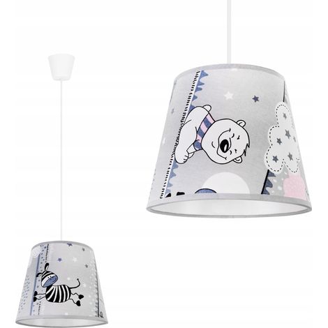 LOFT DECKENHÄNGELAMPE FÜR KINDER, LED-LAMPENSCHIRM